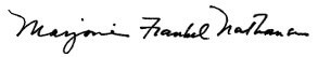 Marjorie Signature