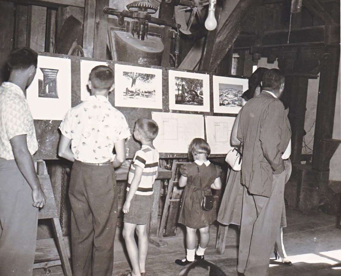 Hunterdon Art Museum’s first exhibition in 1953